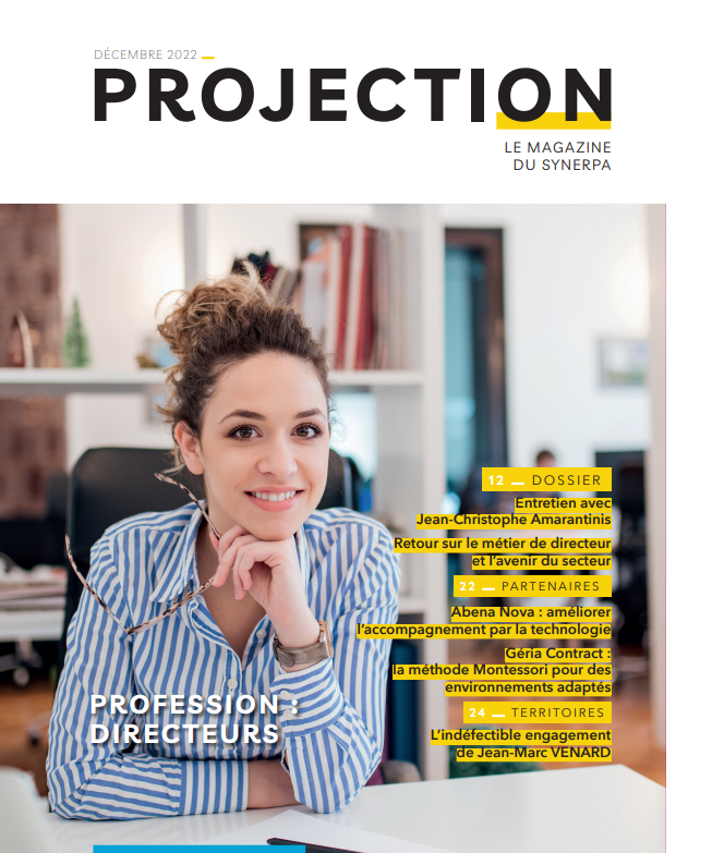 Couverture Projection décembre 2022 - Le magazine du Synerpa