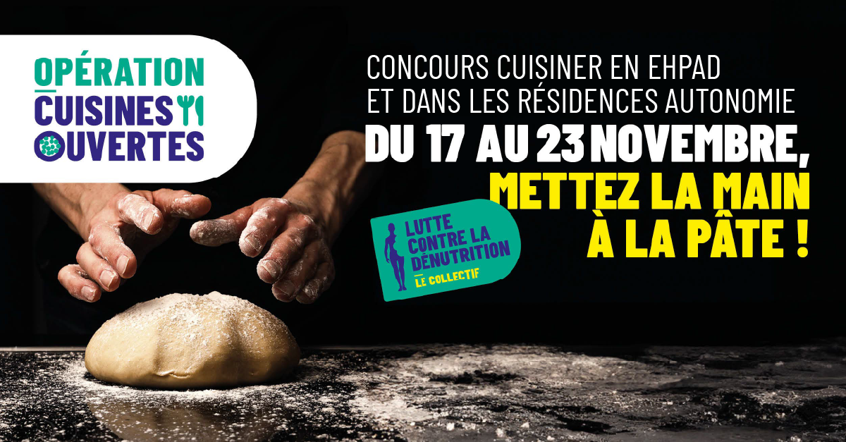 Semaine de la dénutrition 2025 : mobilisez-vous pour les Cuisines ouvertes !